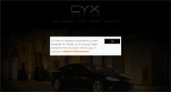 Desktop Screenshot of cyx.de