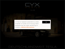 Tablet Screenshot of cyx.de